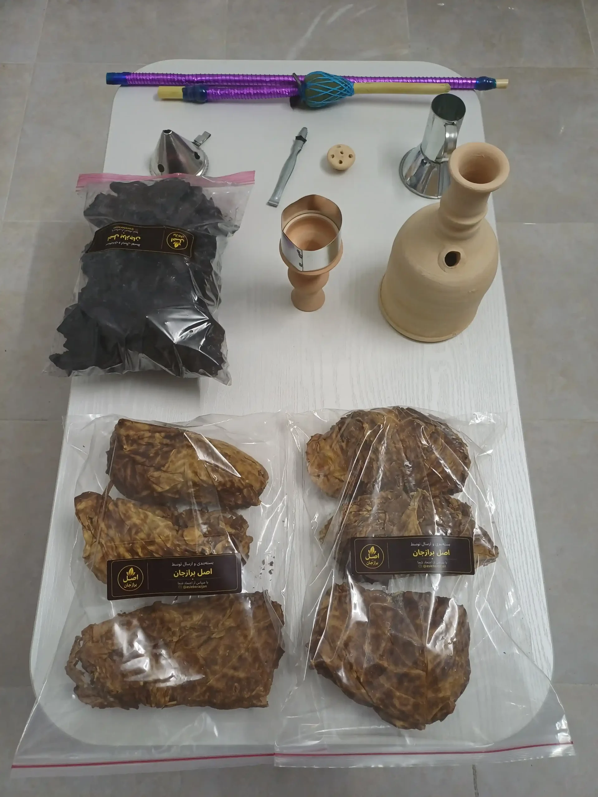 پک کامل پایه تنباکو بنیاد تند نوع دو